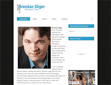 Tablet Screenshot of brendansliger.com